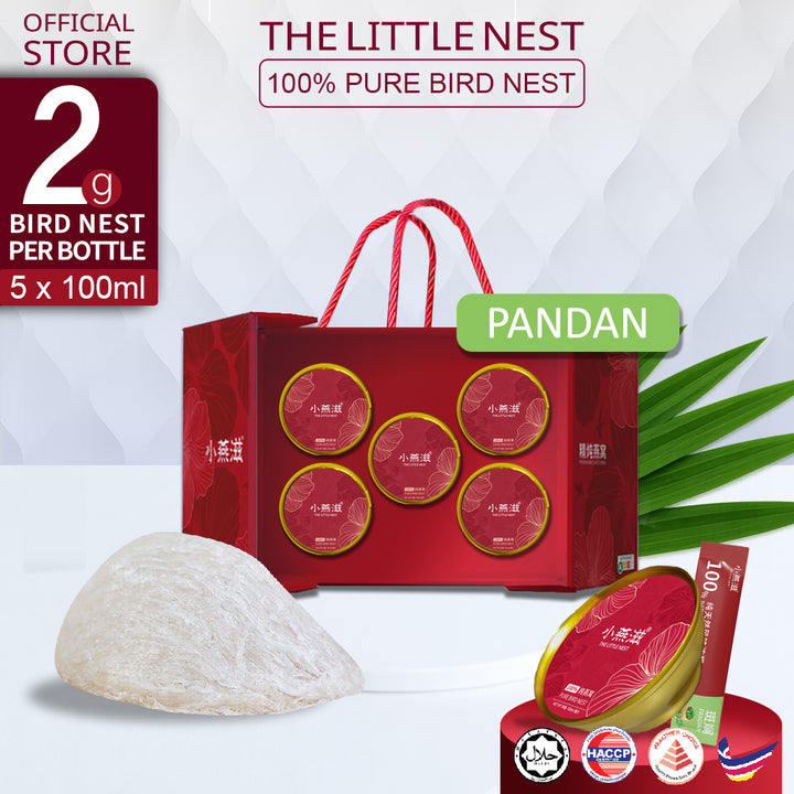 2g Pandan edible Swiflet Bird Nest