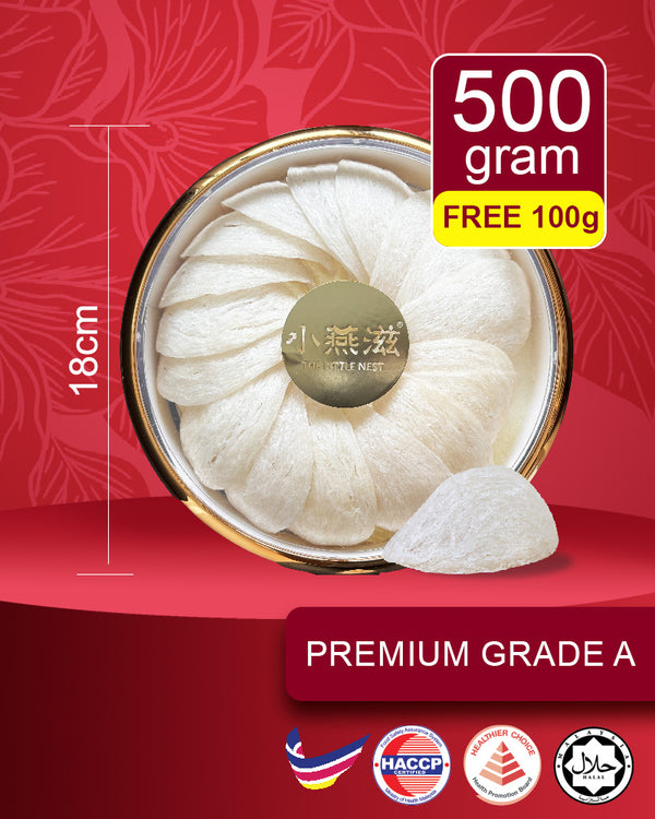500g FREE 100g Clean Bird's Nest